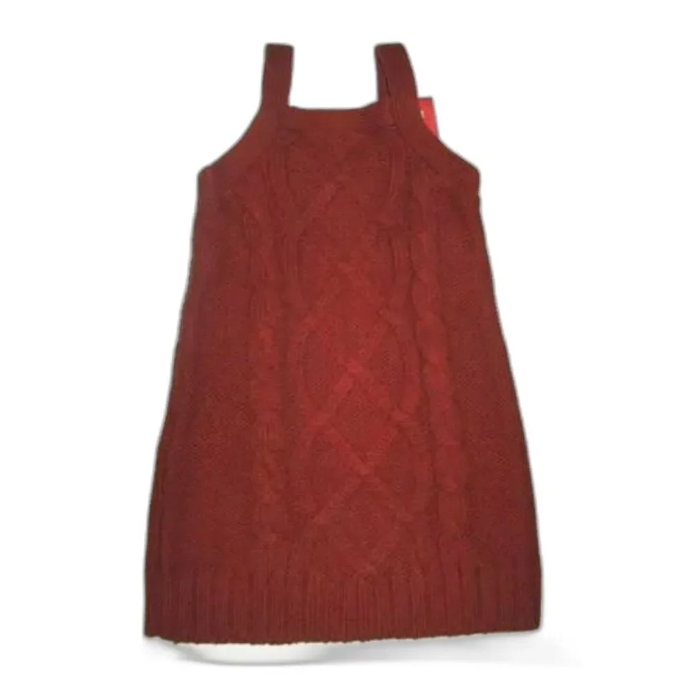NEW Gymboree girls dress 8 9 10 Fall forest Harvest leaves rust sweater jumper